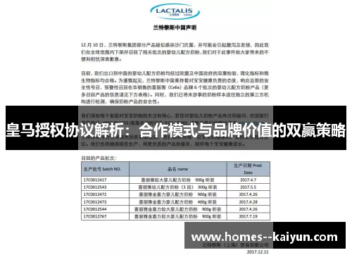 皇马授权协议解析:合作模式与品牌价值的双赢策略 皇马授权协议解析:合作模式与品牌价值的双赢策略